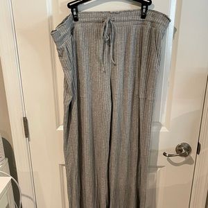 Stars Above Grey Wide Legged Pants